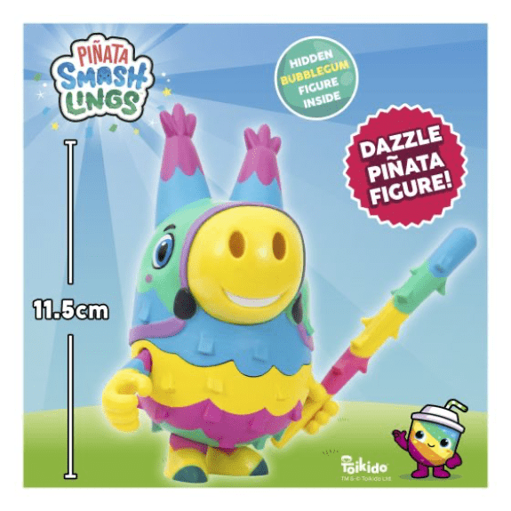 Pinata Smashlings: Dazzle Donkey Articulated Figure 7290117584989