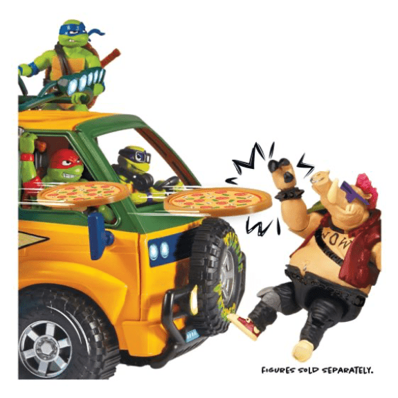 Teenage Mutant Ninja Turtles: Movie Pizzafire Van 043377834687