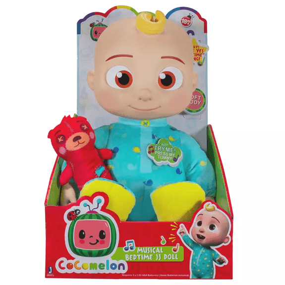 Cocomelon Musical Bedtime JJ Doll 3701405801144