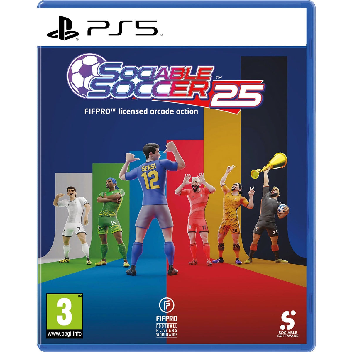 Sociable Soccer 25 - Code In Box 5055957705213