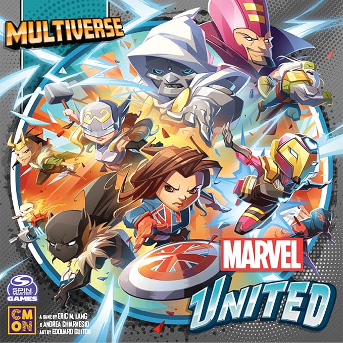 Marvel United: Multiverse - Board Game 889696017253