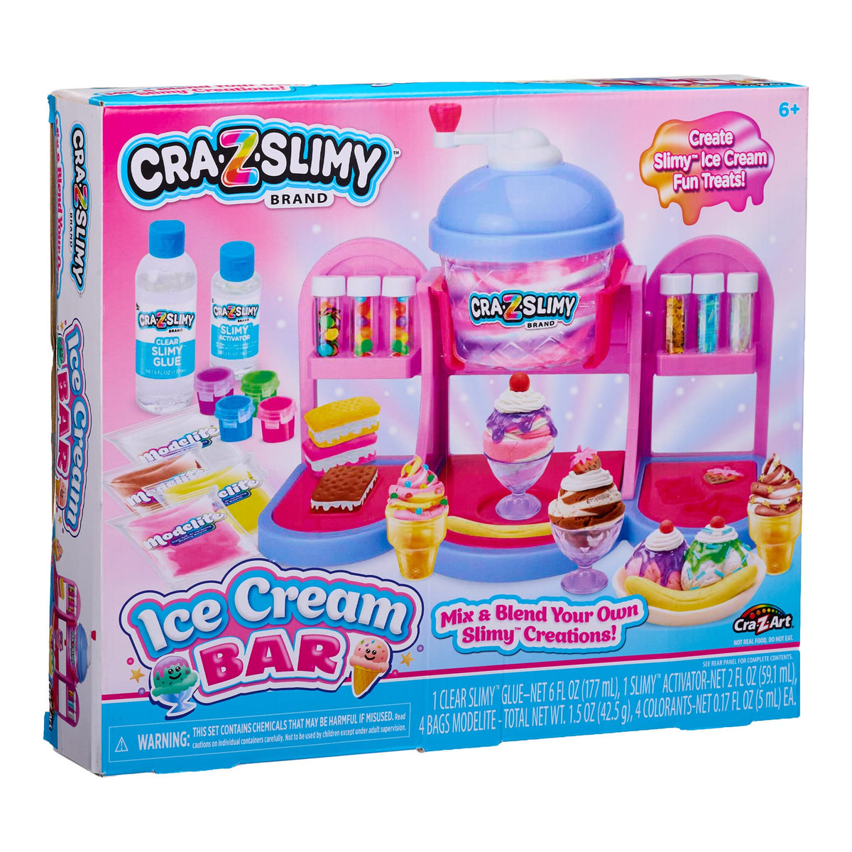 Cra-Z-Slimy Ice Cream Bar Slime Making Kit