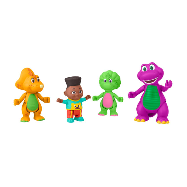 Fisher-Price Barney's World Hey Friends 4-Figure Pack