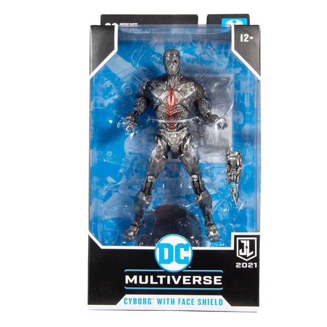 McFarlane Toys DC Multiverse Justice League Cyborg with Face Shield 7-Inch Action Figure