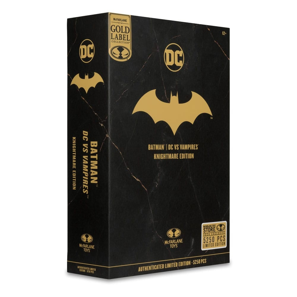McFarlane Toys DC Multiverse Batman DC vs Vampires Knightmare Edition Gold Label 18cm Action Figure