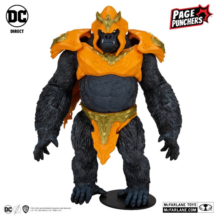 McFarlane Toys DC Direct Page Punchers The Flash Gorilla Grodd Megafig with Comic