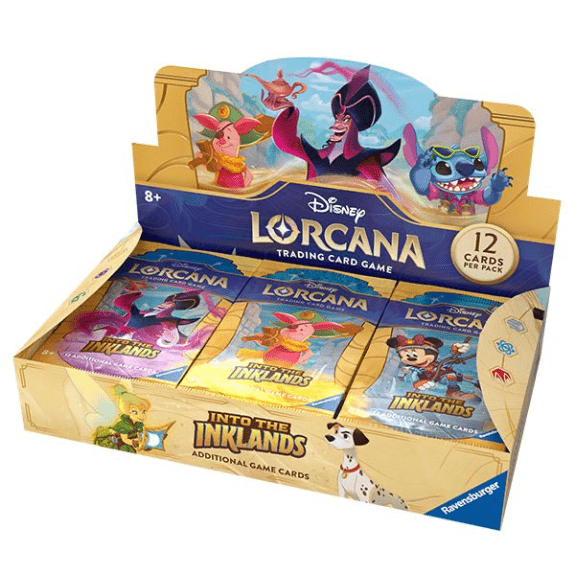 Disney Lorcana TCG: Into the Inklands Booster Packs (1 pack selected at Random) - Limit to 6 per customer (excess orders will be cancelled) 4050368982865