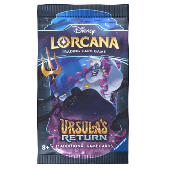 Disney Lorcana TCG: Ursula's Return Booster Pack (1 pack selected at Random)