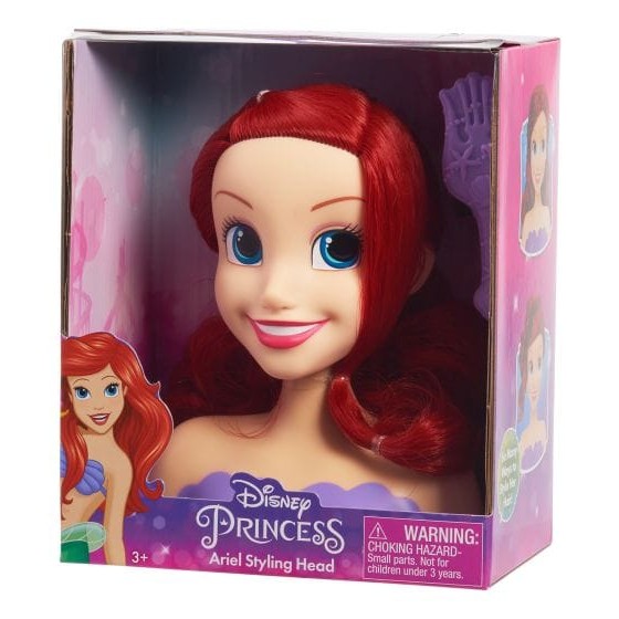 Disney Princess Small Styling Head Ariel 886144870460
