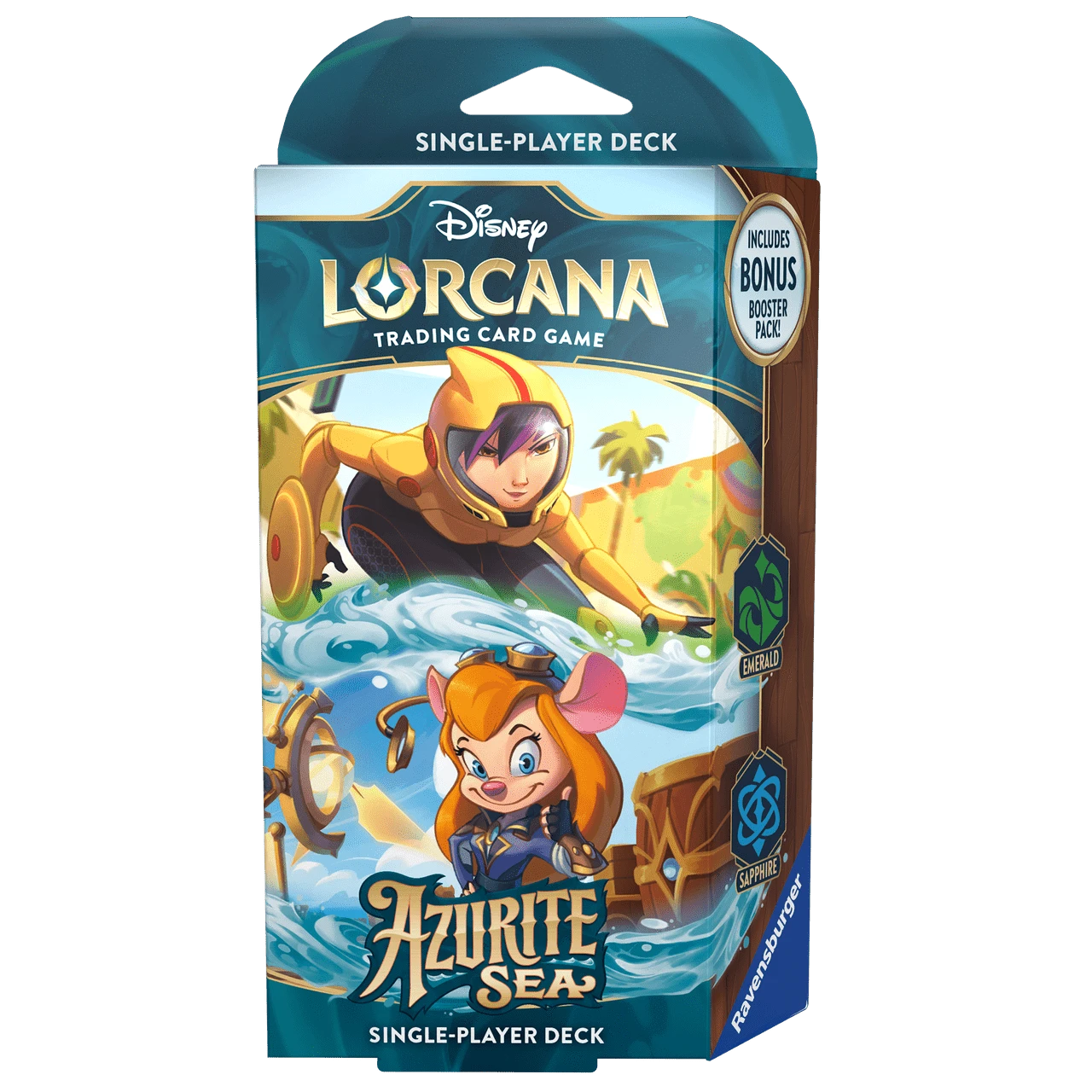 Disney Lorcana TCG: Azurite Sea Starter Deck 44050368984180