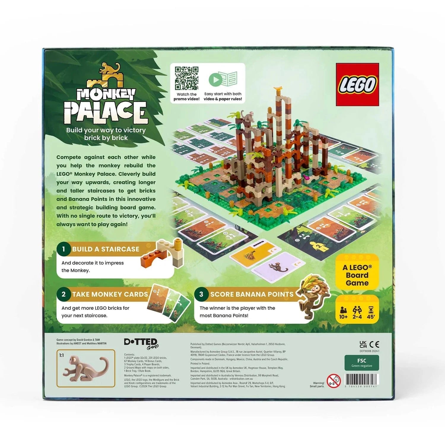 Lego - Monkey Palace - Board Game 5704339005747