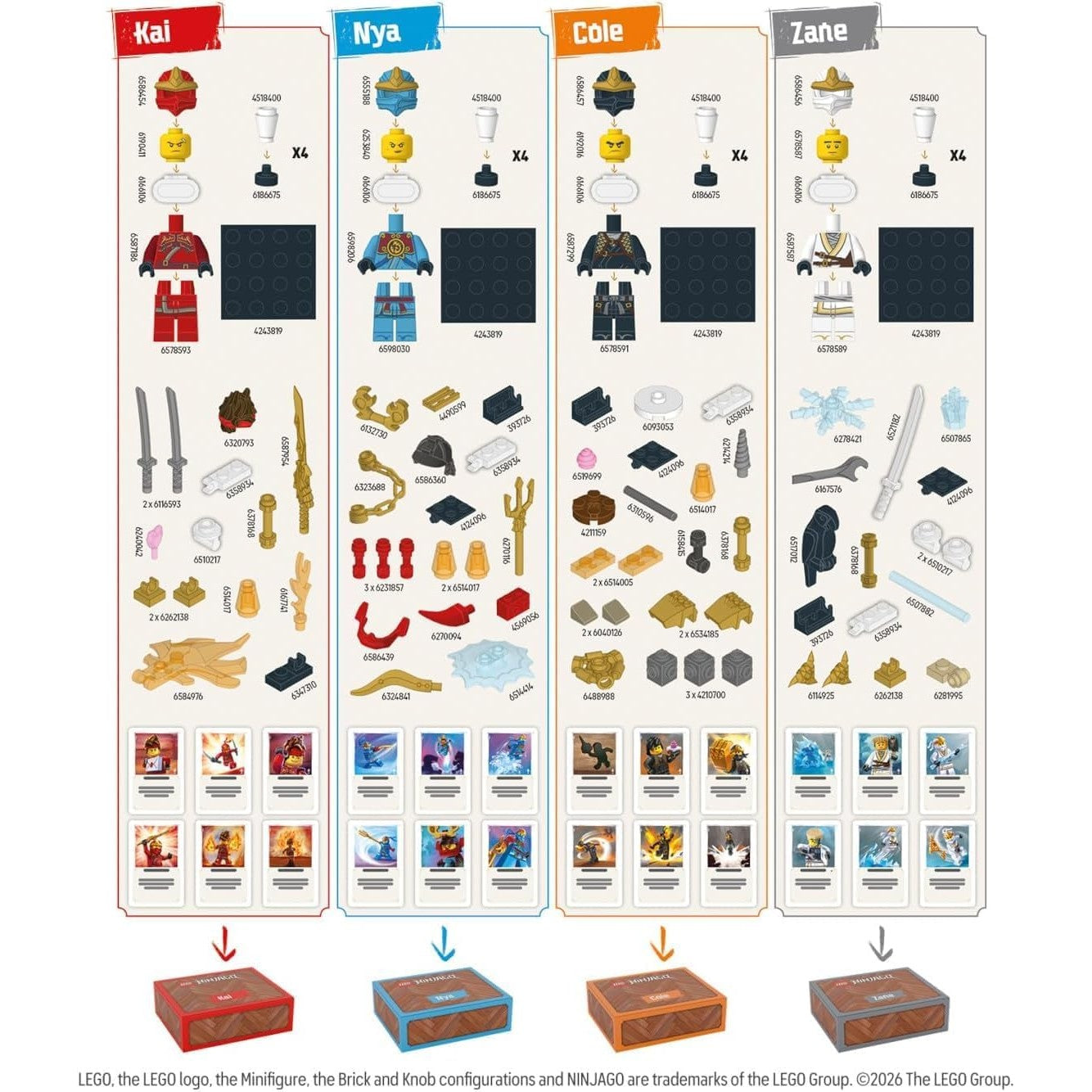 Ninjago - Destiny’s Bounty Adventures 5704339007222