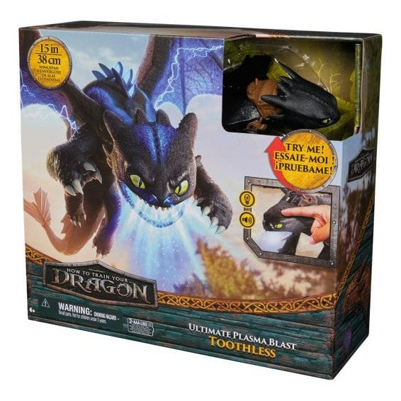 How to Train Your Dragon - Plasma Blast Nightfury Action Figure 681147058835