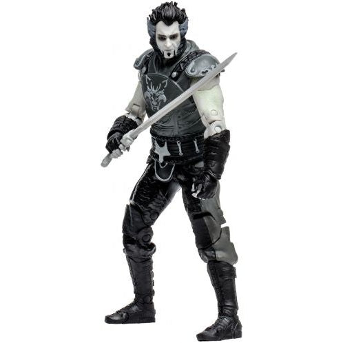 McFarlane Toys DC Multiverse Batman: Arkham City Ra's al Ghul Gold Label Black & White Action Figure