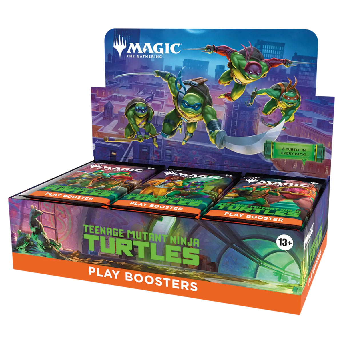 Magic: The Gathering | Teenage Mutant Ninja Turtles Play Booster Box (30 Packs) (Chance of Chase)
