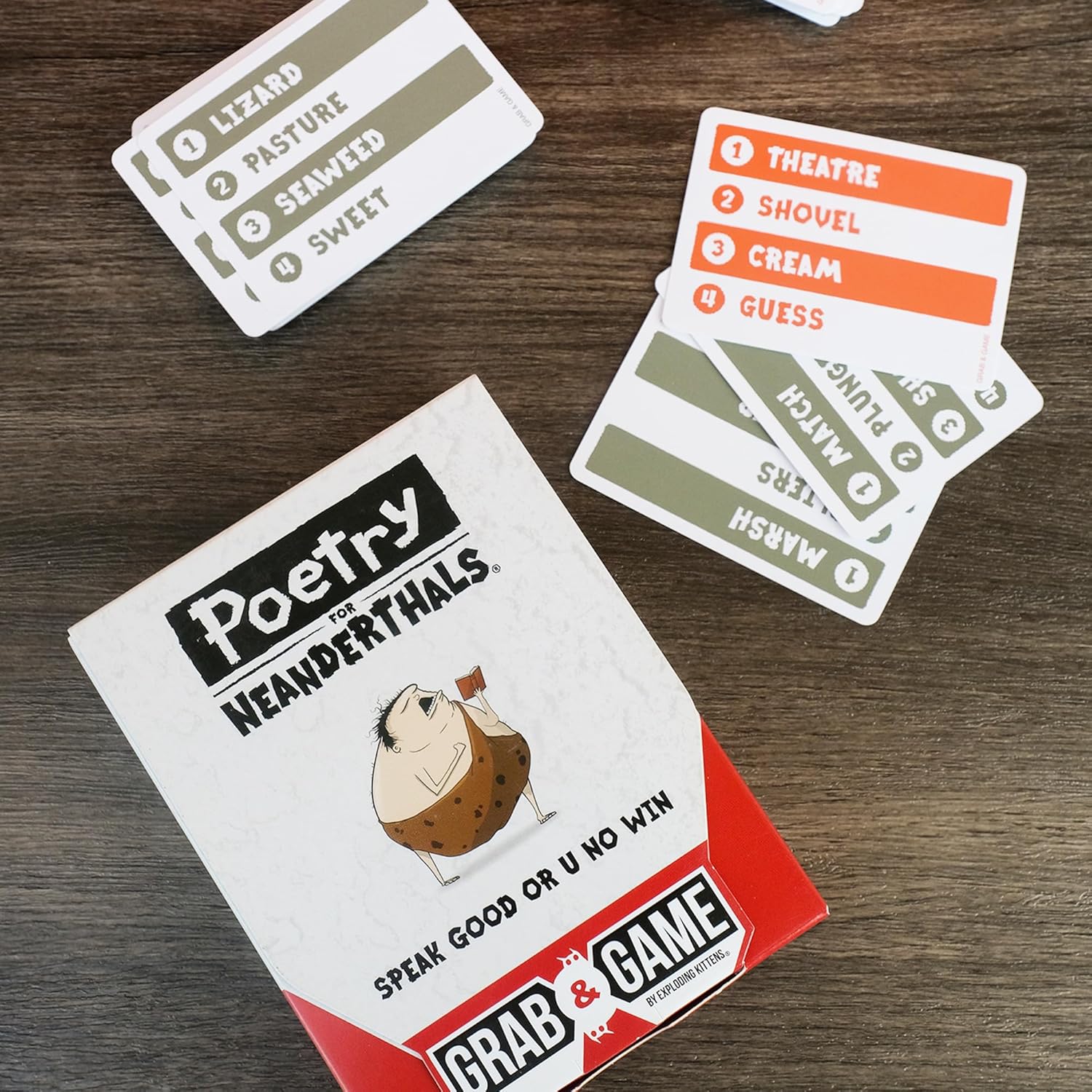 Grab & Game - Poetry For Neanderthals 810083046198