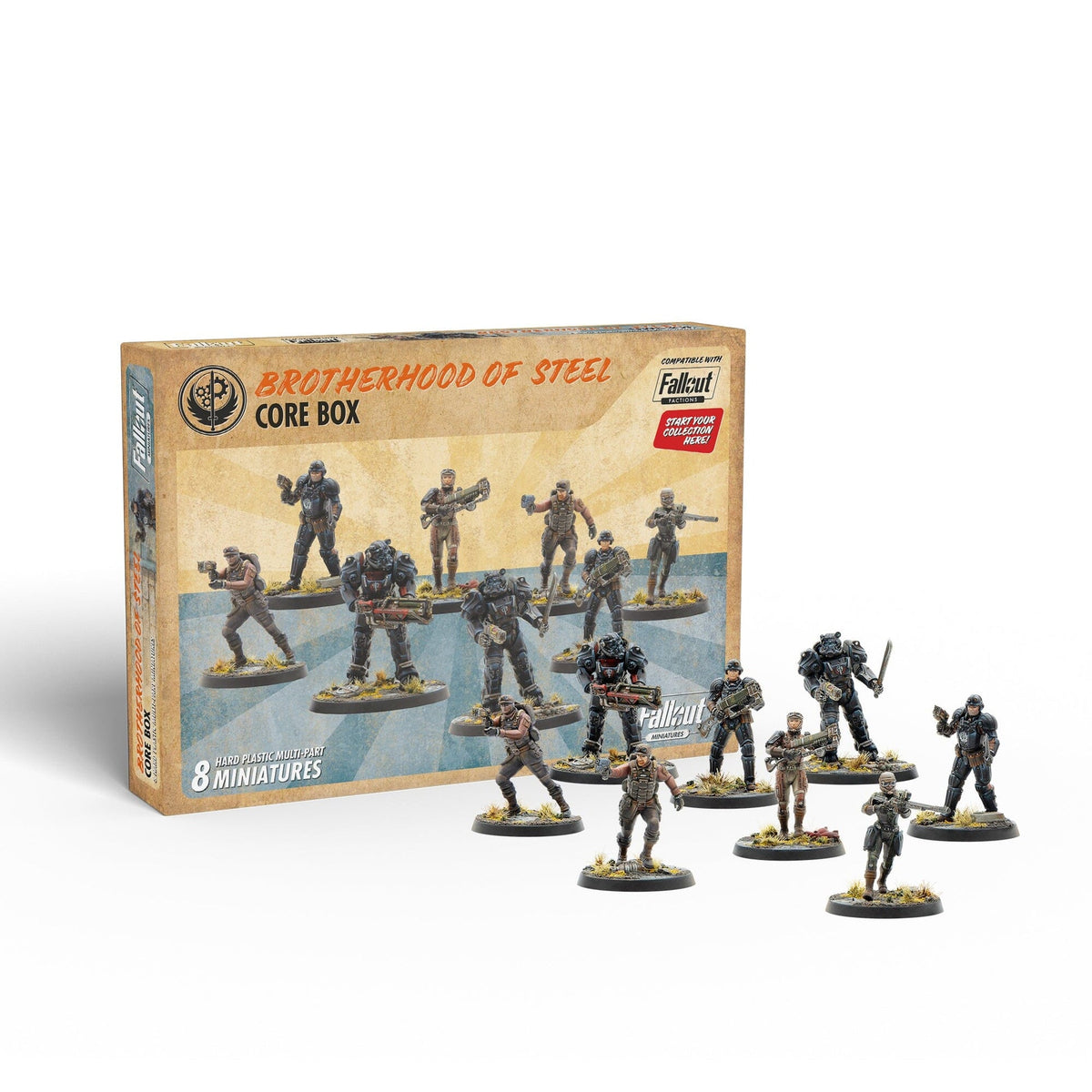 Fallout Miniatures: Brotherhood of Steel Core Box
