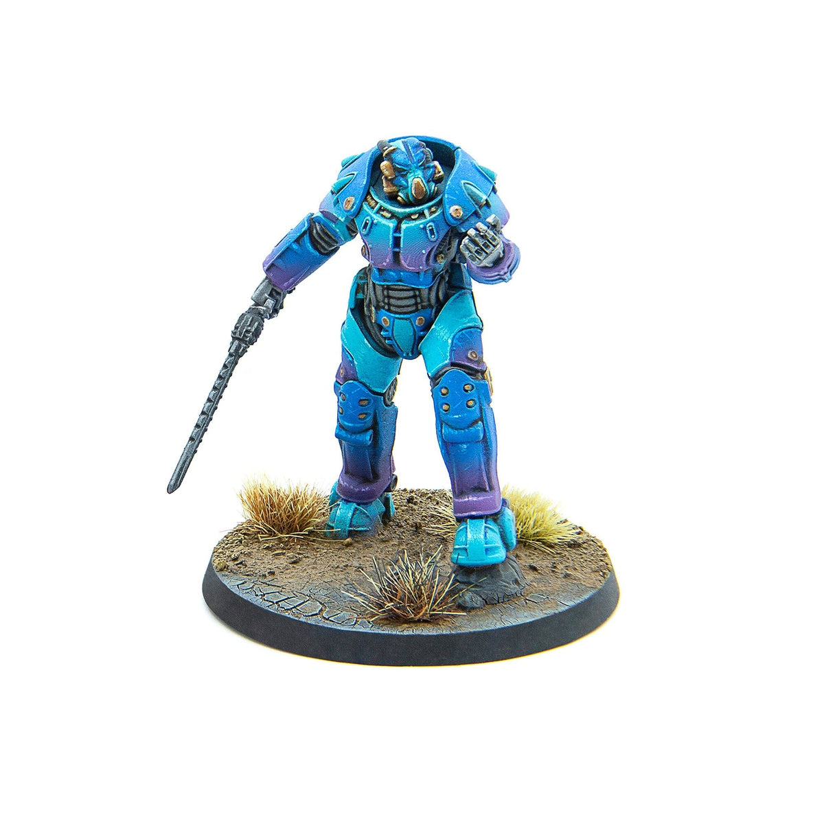 Fallout: Wasteland Warfare – Unaligned X-01 Power Armor Miniatures
