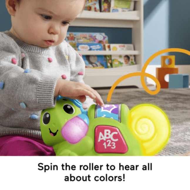 Fisher Price: Link Squad Crawl and Colours Chameleon 194735249909