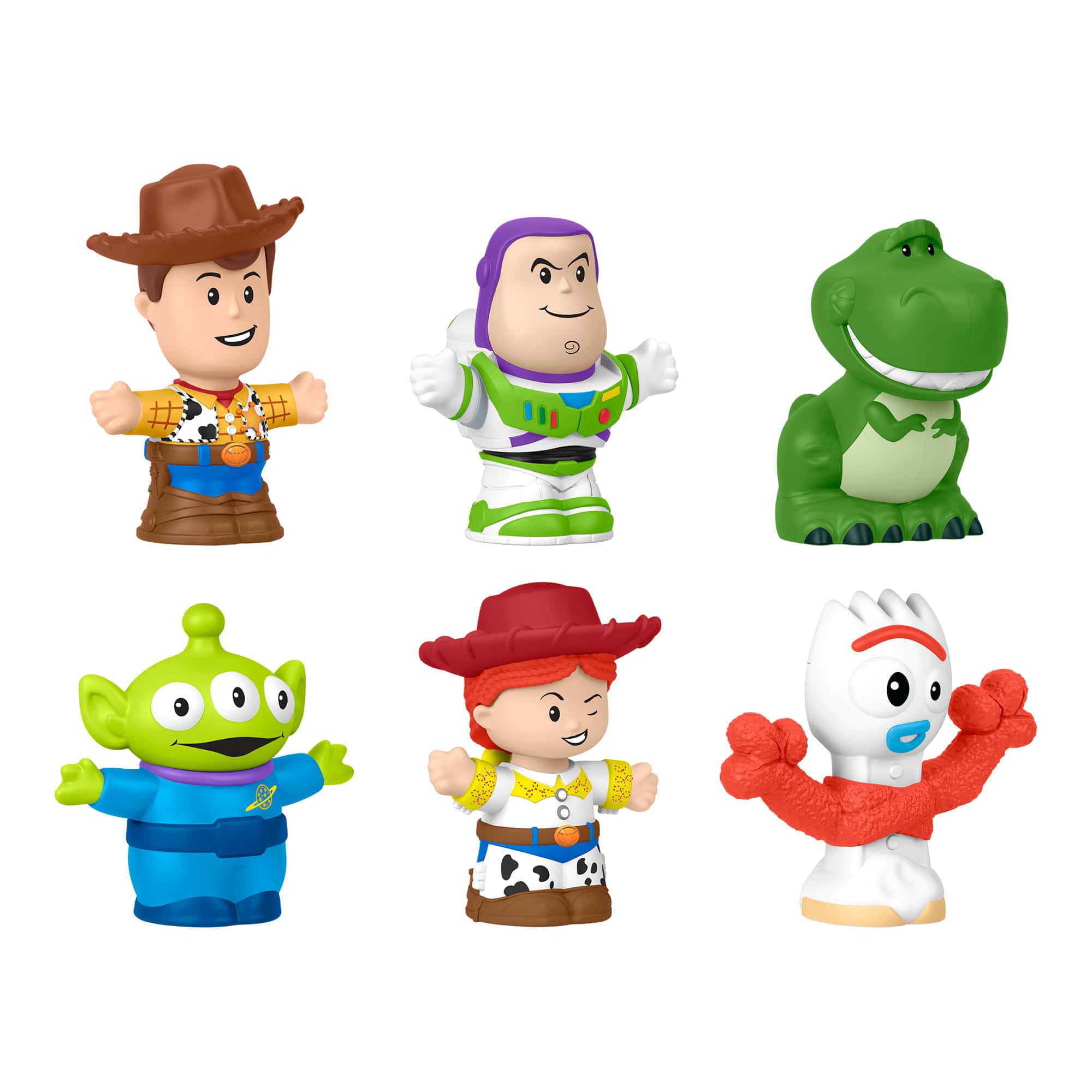 Fisher-Price Little People Disney Pixar Toy Story 6-Piece Figure Set 194735367597