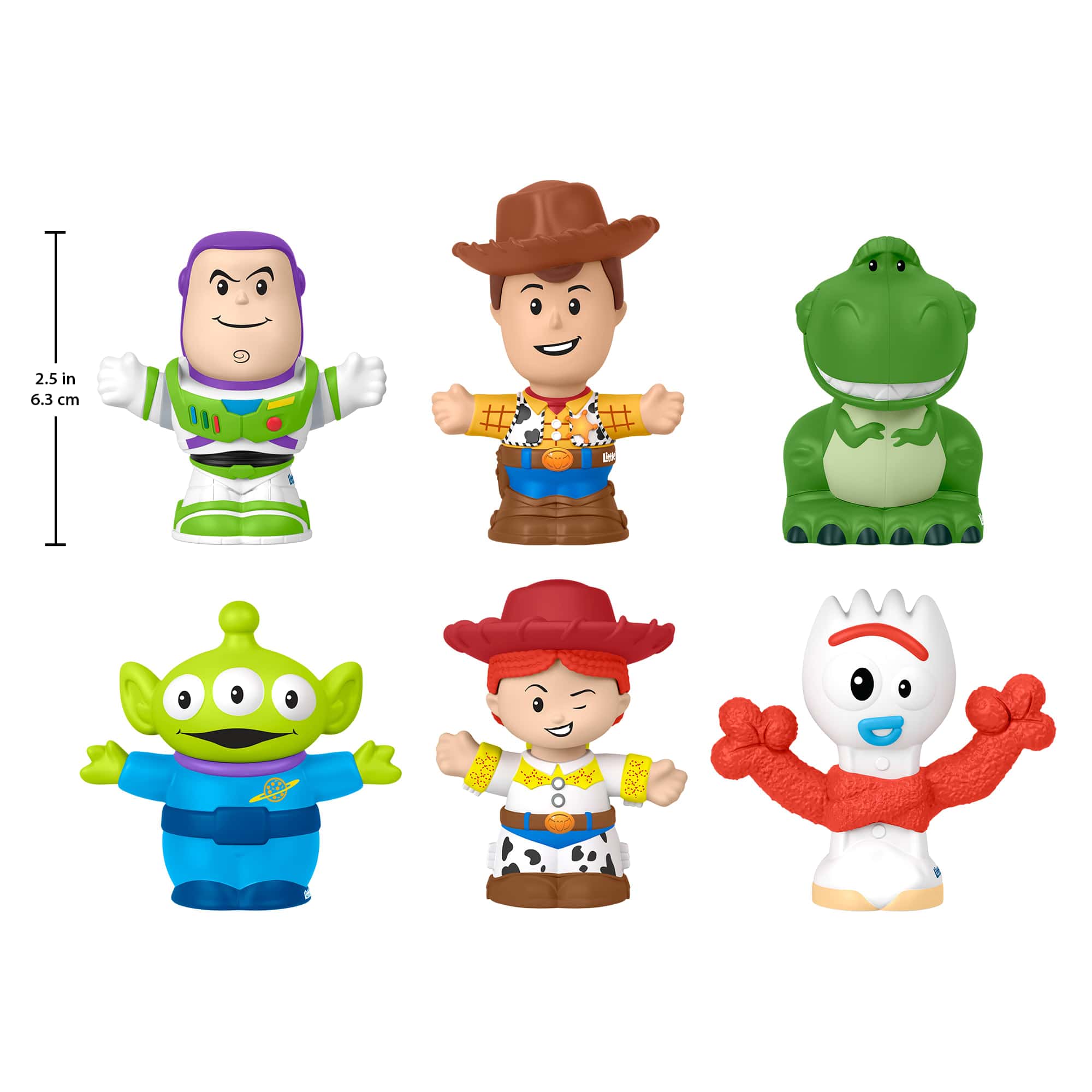Fisher-Price Little People Disney Pixar Toy Story 6-Piece Figure Set 194735367597