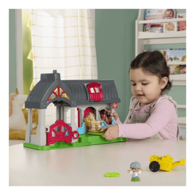 Fisher Price: Little People Stable Playset 194735219551