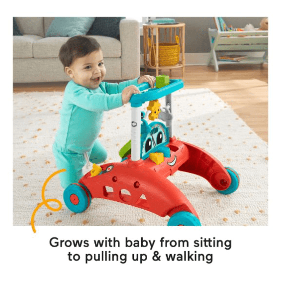 Fisher Price: 2-Sided Steady Speed Walker 0019473509231