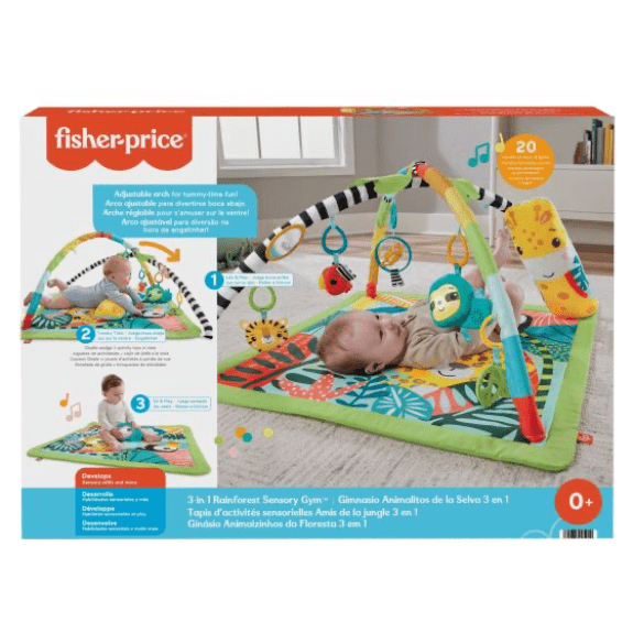 Fisher Price: 3-in-1 Rainforest Sensory Gym