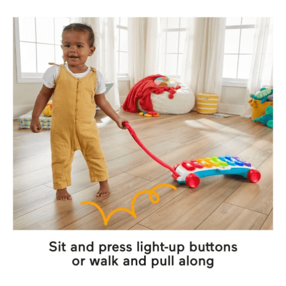 Fisher Price: Giant Light-Up Xylophone 194735052424