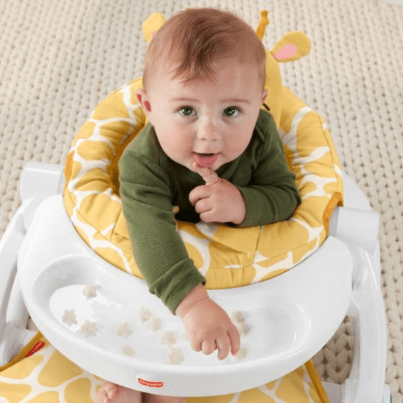 Fisher Price: Giraffe Sit Me Up Floor Seat with Tray 0194735159895