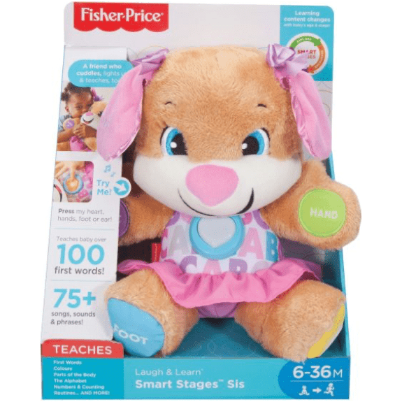 Fisher Price: Laugh & Learn Smart Stages First Words Sis 887961614442