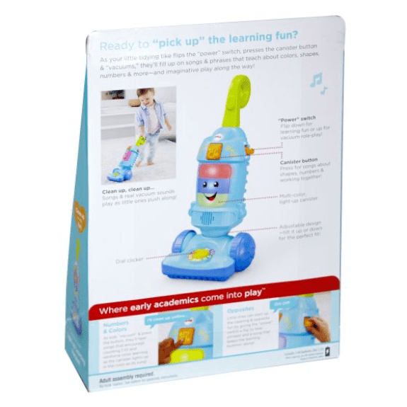 Fisher Price: Laugh & Learn Vacuum 0887961600827