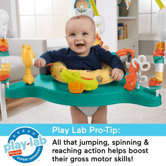 Fisher Price: Leaping Leopard Jumperoo 0194735137978