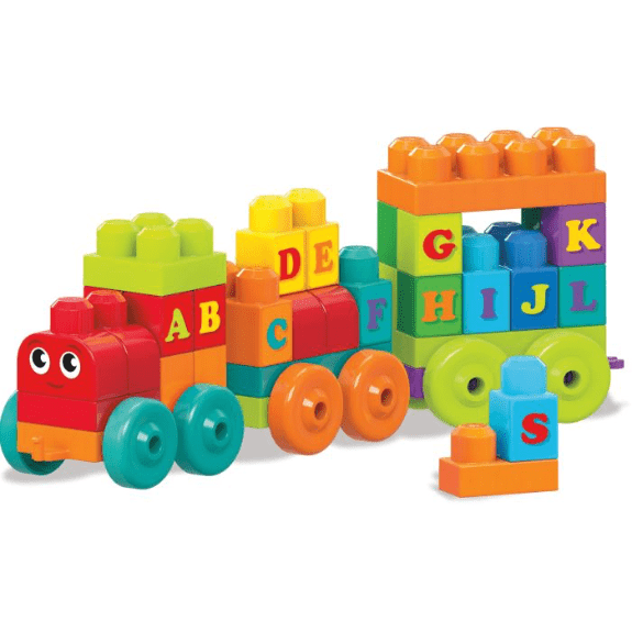 Fisher Price: Mega Bloks ABC Learning Train 0887961397123