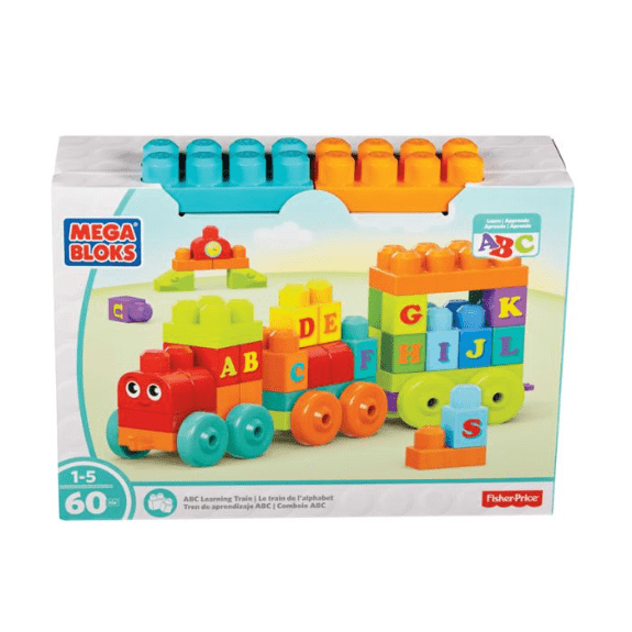 Fisher Price: Mega Bloks ABC Learning Train 0887961397123