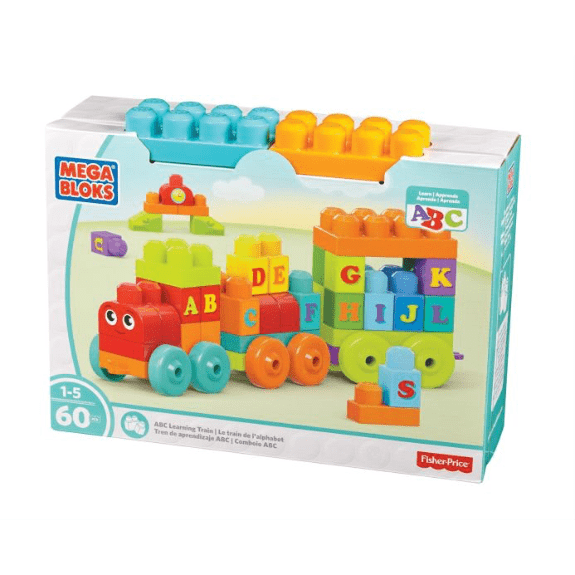 Fisher Price: Mega Bloks ABC Learning Train 0887961397123