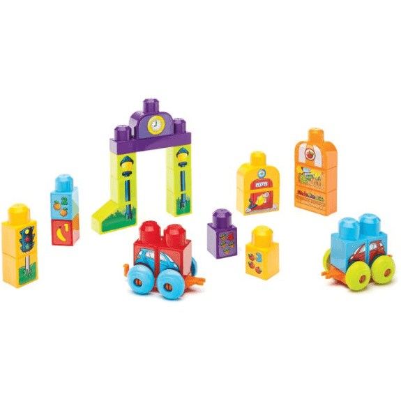 Fisher Price: Mega Bloks Build n Learn Table 0887961515077