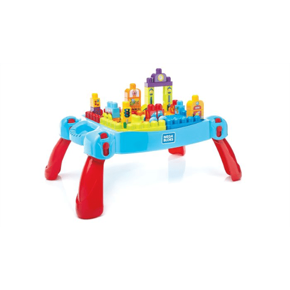 Fisher Price: Mega Bloks Build n Learn Table 0887961515077