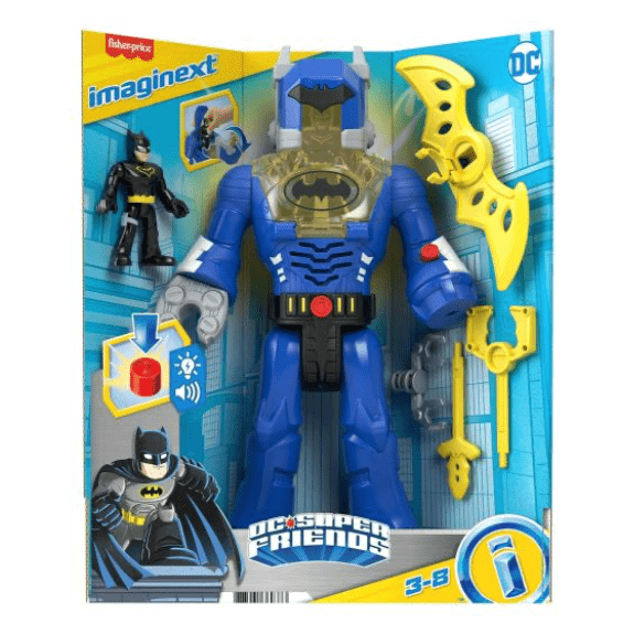 Fisher Price: Imaginext DC Super Friends Batman Insider Suit 0194735060856