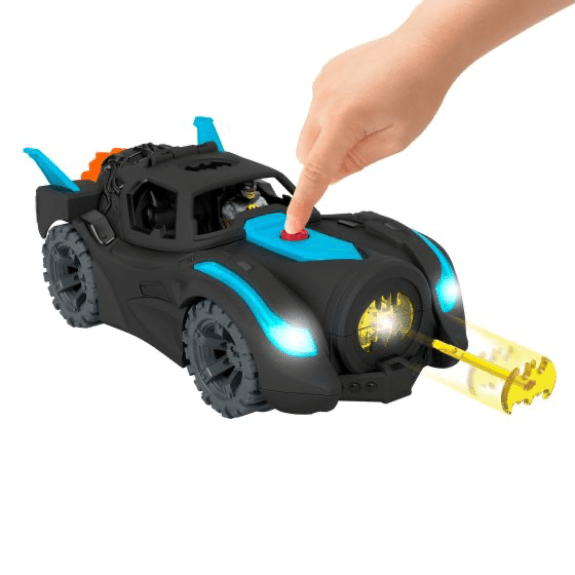 Fisher Price: Imaginext DC Super Friends Lights & Sounds Batmobile 194735060870