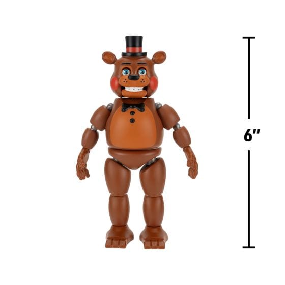 Five Nights At Freddy' - 6in Endo-Series Figure - Toy Freddy and VR Freddy (Ready to ship - Out of stock Most Retailers) 191726920212