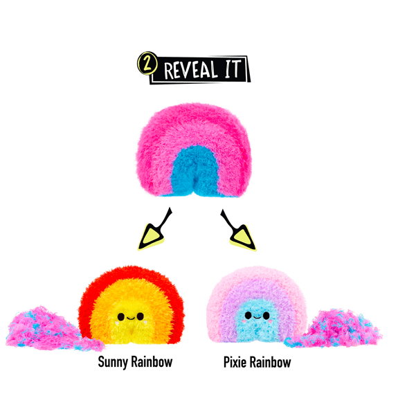 Fluffie Stuffiez Large Collectible Rainbow Plush