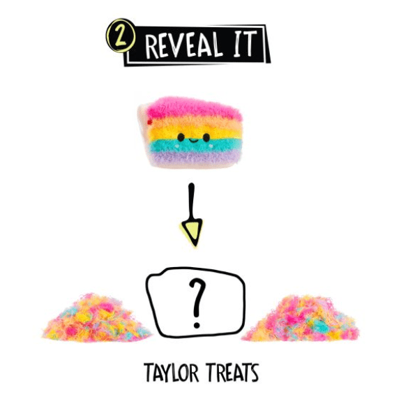 Fluffie Stuffiez Small Collectible Cake Plush 035051594307