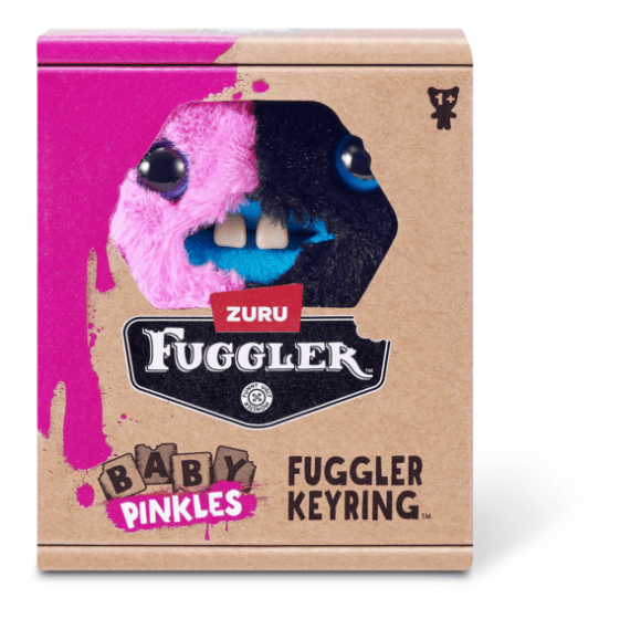 Fuggler Baby Pinkles 3.5in Keyring (Choose Your Fuggler)