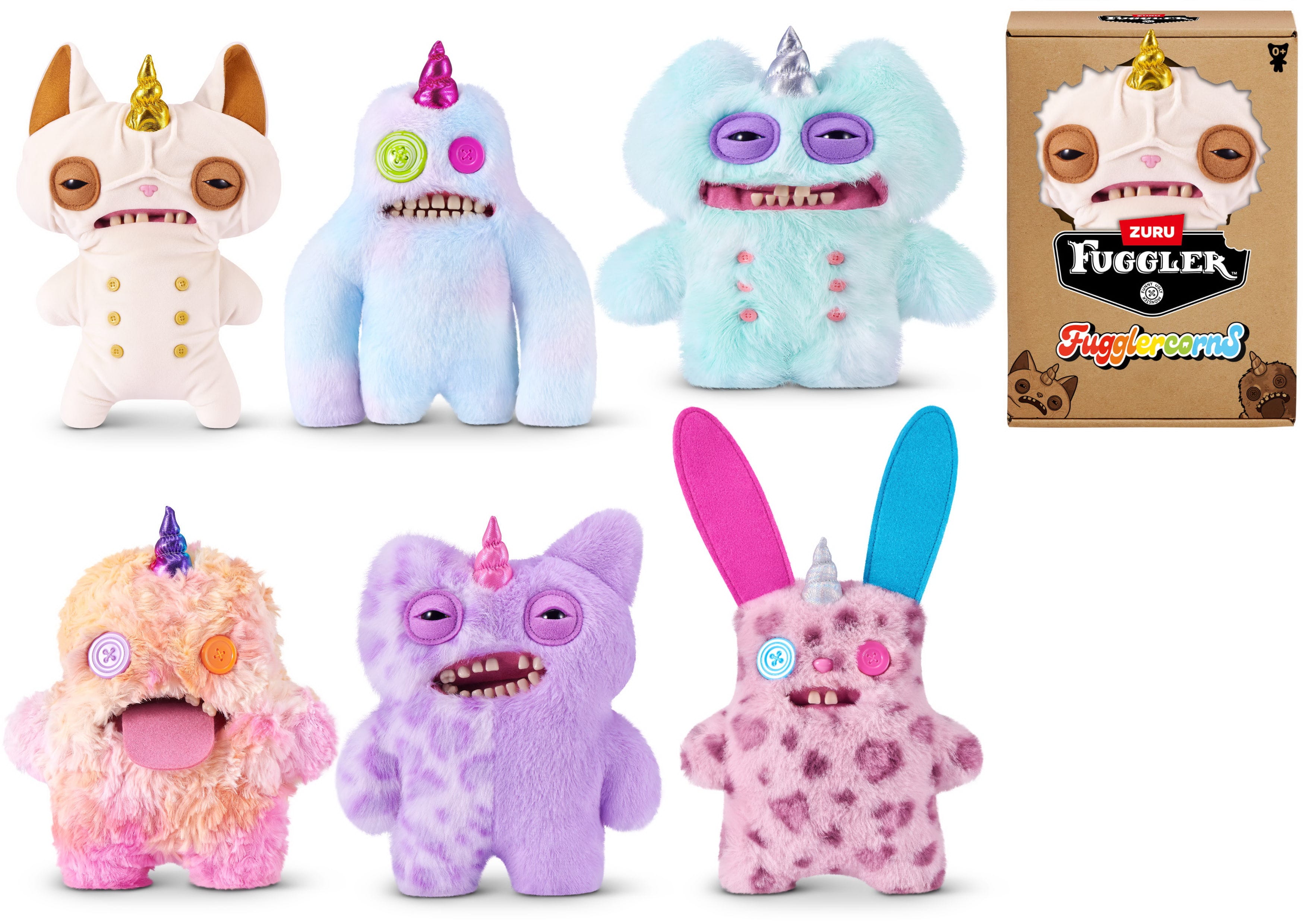 Fuggler Fugglercorns Plush 9" S1 Window