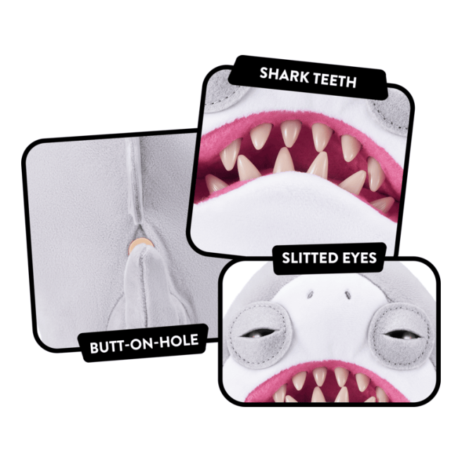 Fuggler - Jaws 9-Inch Plush 193052086273