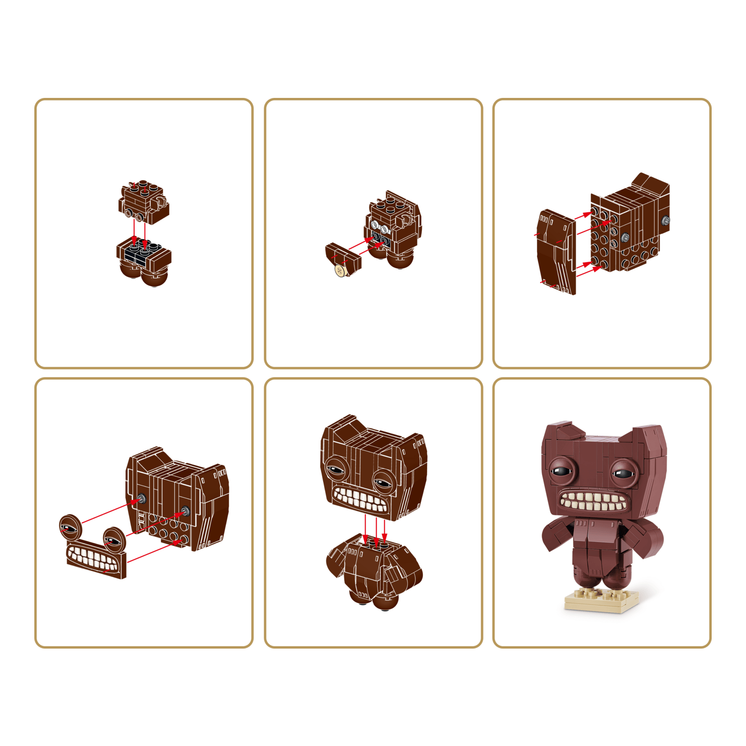 MAX Build More Premium Fugglers Building Bricks Collection