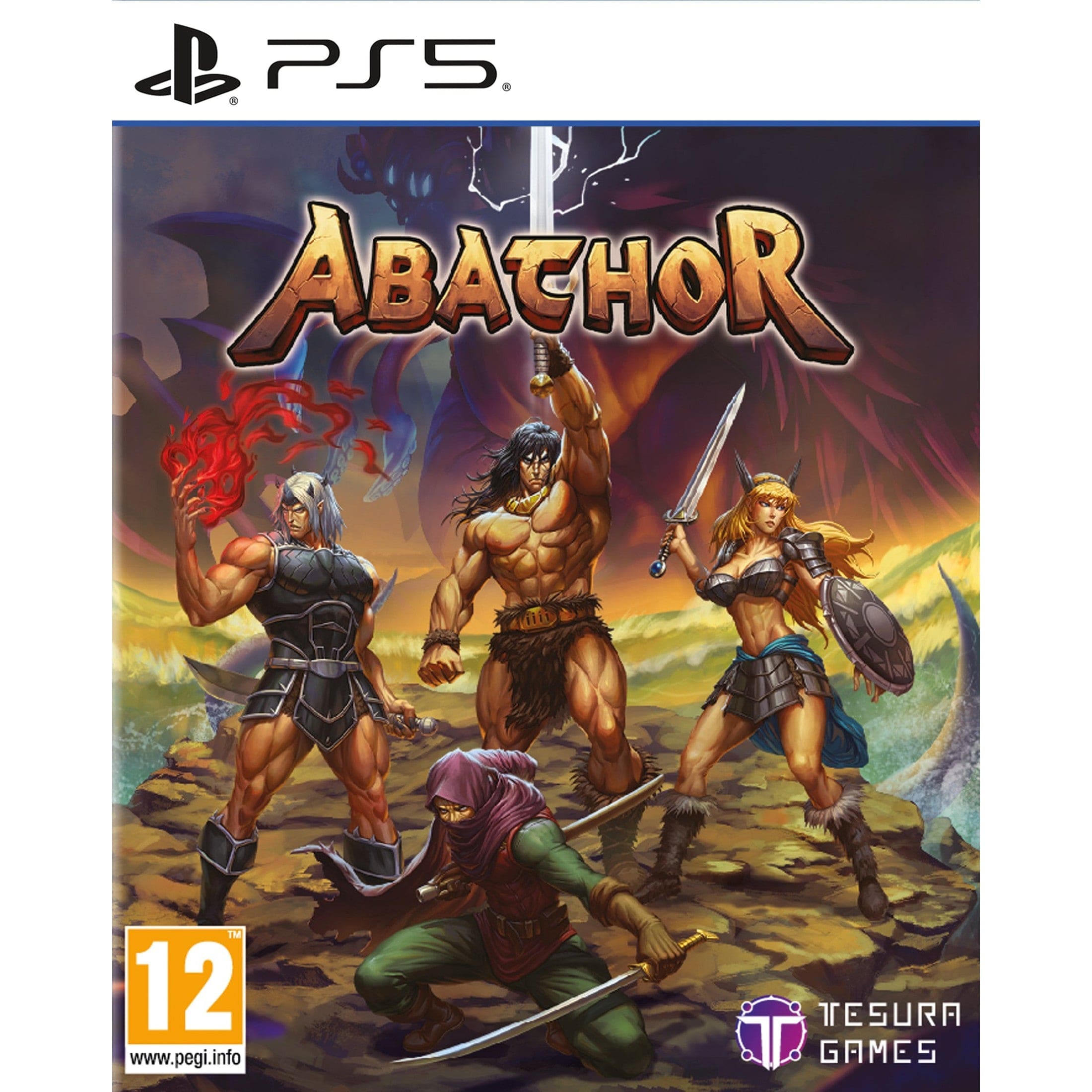 Abathor - Playstation 5 Action Platformer for 4 Players 8436016712330