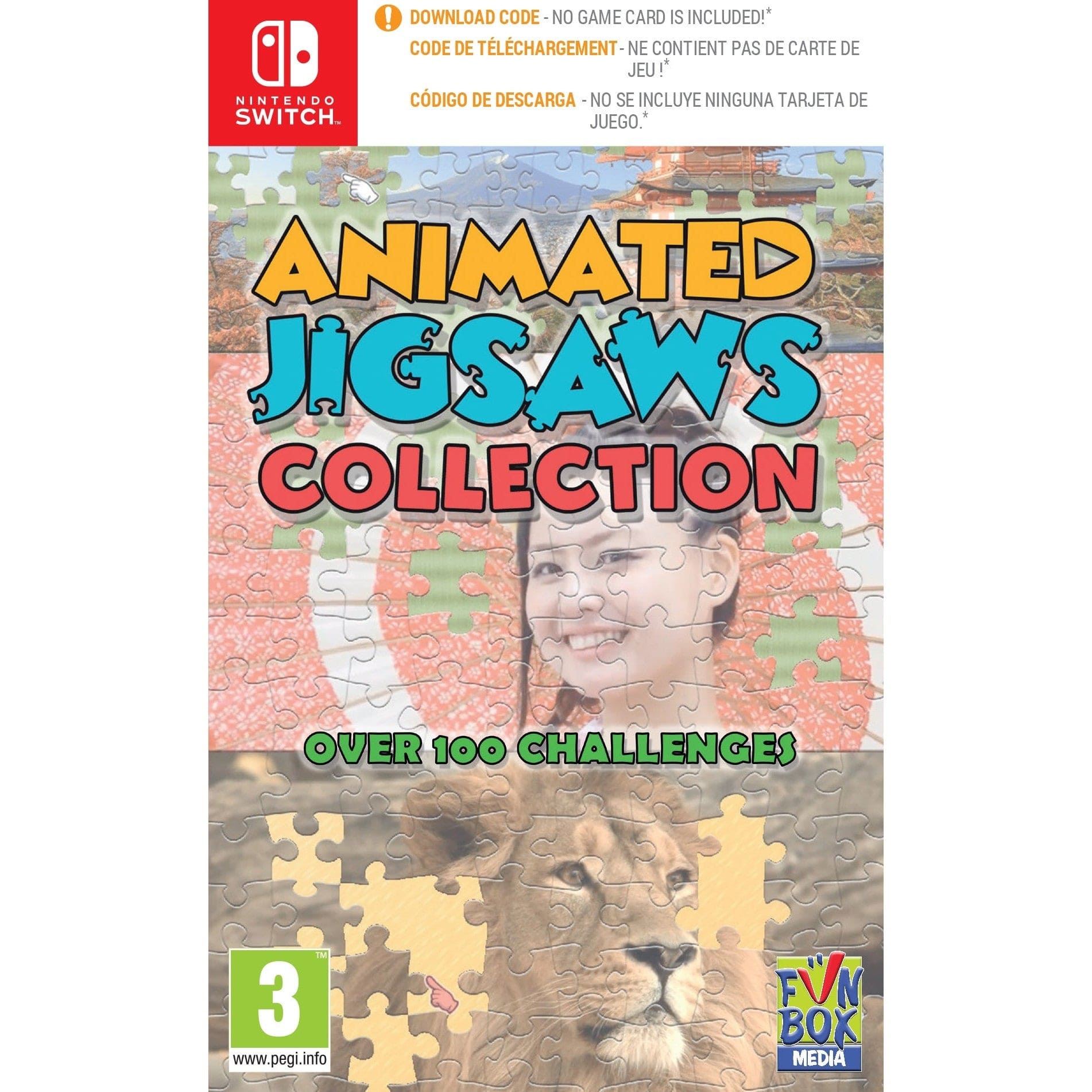 Animated Jigsaw Collection - Nintendo Switch Game 5055377603458