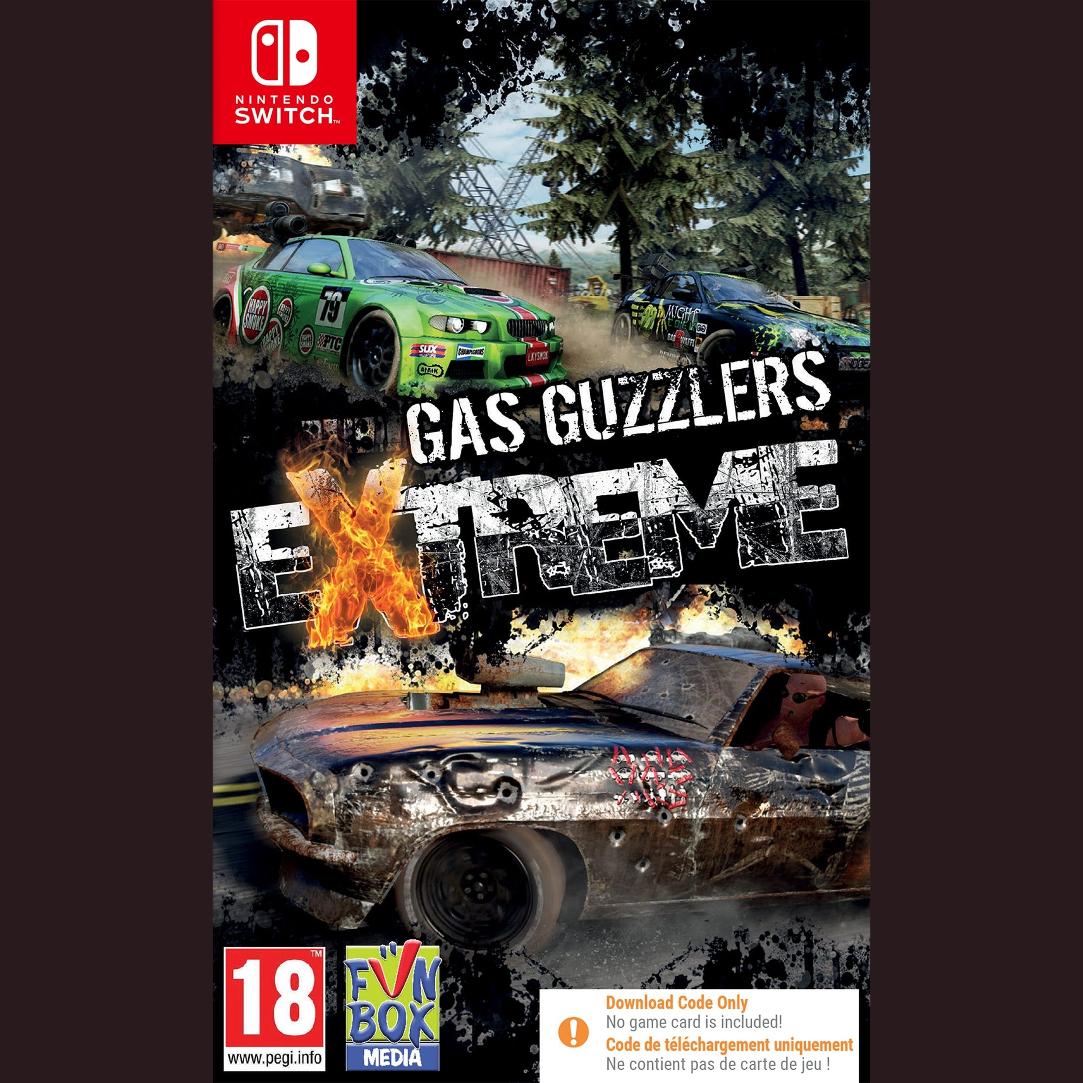 Gas Guzzlers Extreme - Nintendo Switch (Code in Box) 5055377605629
